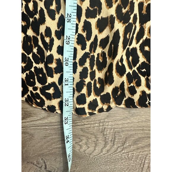 Reformation Elva Leopard Print Sleeveless Minidress 4 - Picture 6 of 9